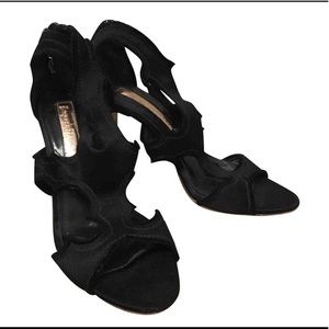 Black Rupert Sanderson high heel sandals